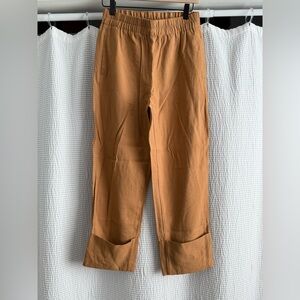 Zara Tan Chinos Relaxed Fit Cotton